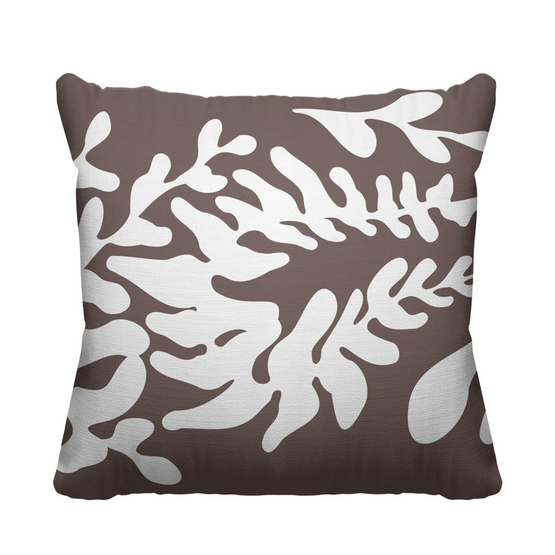 Housse et insert de coussin extérieur carré Garrison, Ombre, L 17 po x H 17 po