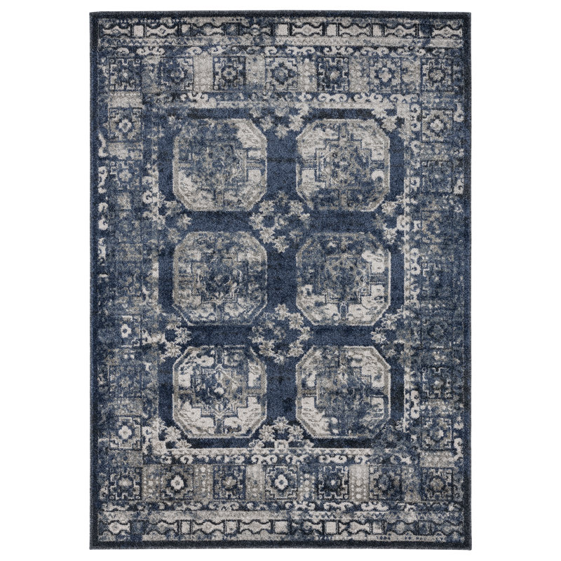 Oriental Indoor Rug, Rectangle 5' x 7'