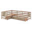 Lit plateforme simple en L avec tiroirs-1925712273