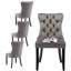 Chaises de salle à manger, chaise de salle à manger rembourrée haut de gamme avec anneau clouté-511006617-511006597-531111163