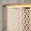 Erika 1 - Light Gold Drum Pendant