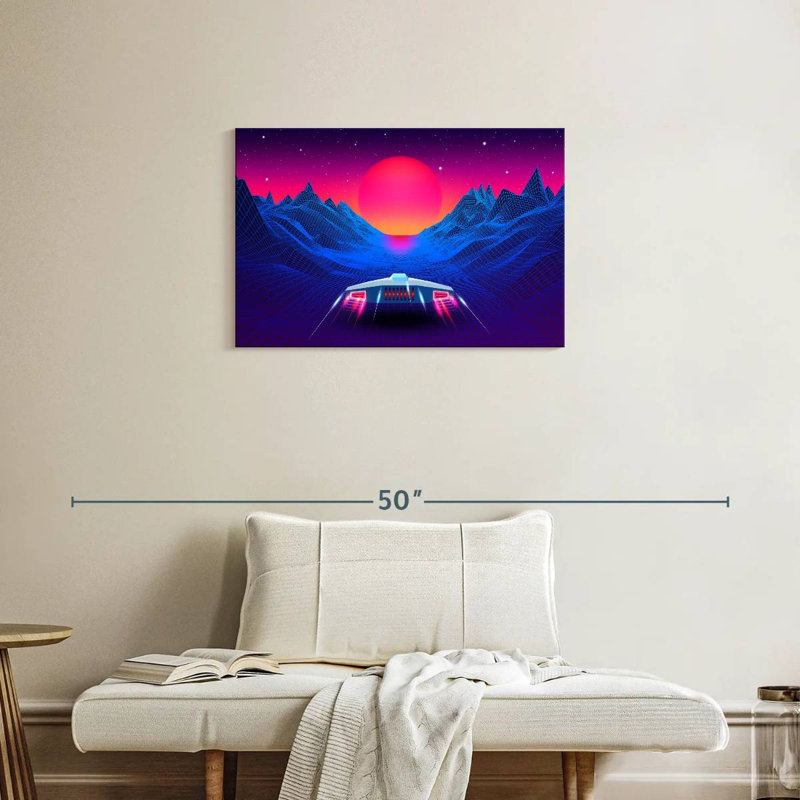 Kelan Synthwave Adventure, 20" H x 30" W
