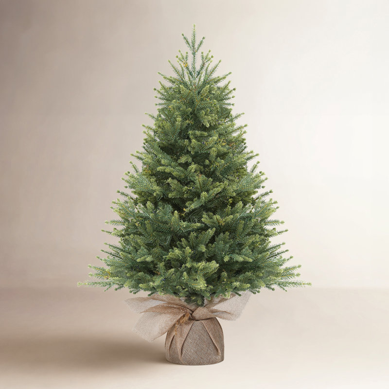 Petit arbre de Noël 3 pi avec lumières 2026, mini arbre de table avec aiguilles de pin en polyéthylène réaliste, petit arbre de Noël avec lumières multicolores en forme de pin, arbre de table pour bureau, tablette, décoration de pièce