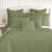 Southshore Fine Linens Vilano Quilted Sham Covers, Double-Brushed Microfiber Square-Stitched Pillow Shams with Piped Edges, Set of 2, 22" x 22" , Sage Green-1412896917-1412896909