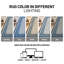 Tapis intérieur / extérieur ivoire / bleu marine Coastal Border-735987762-735987772