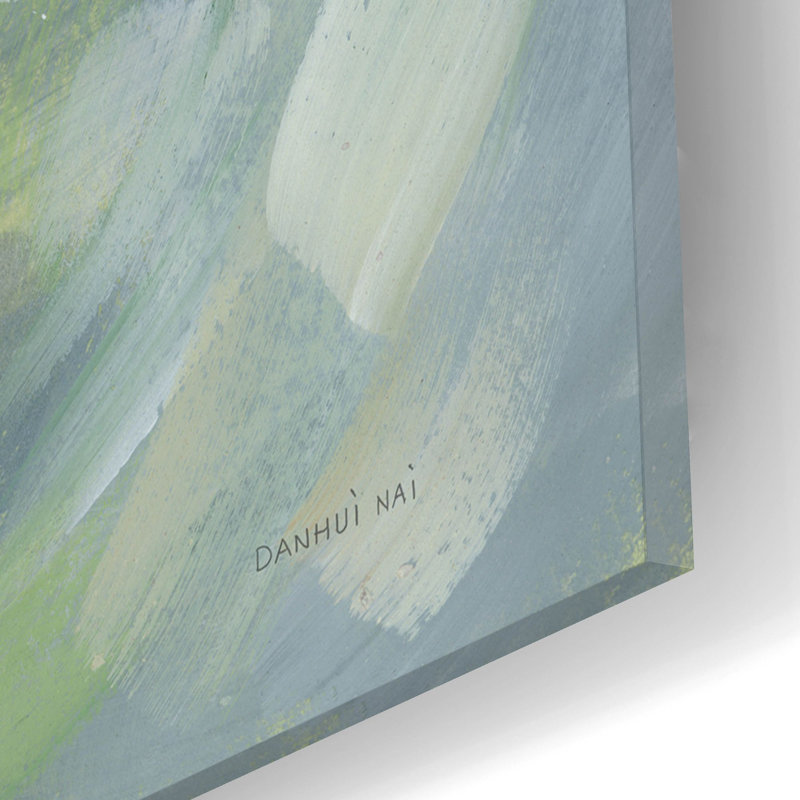 «Moonlit Meadow» par Danhui Nai, art mural en verre acrylique, H 12 po x l 16 po x P 0,13 po