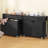 Laundry Hamper, Laundry Sorter, Laundry Baskets With 3 Section Pull-out Bags-1381209206