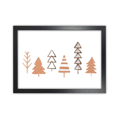 Winter Trees Illustration By Orara - Print