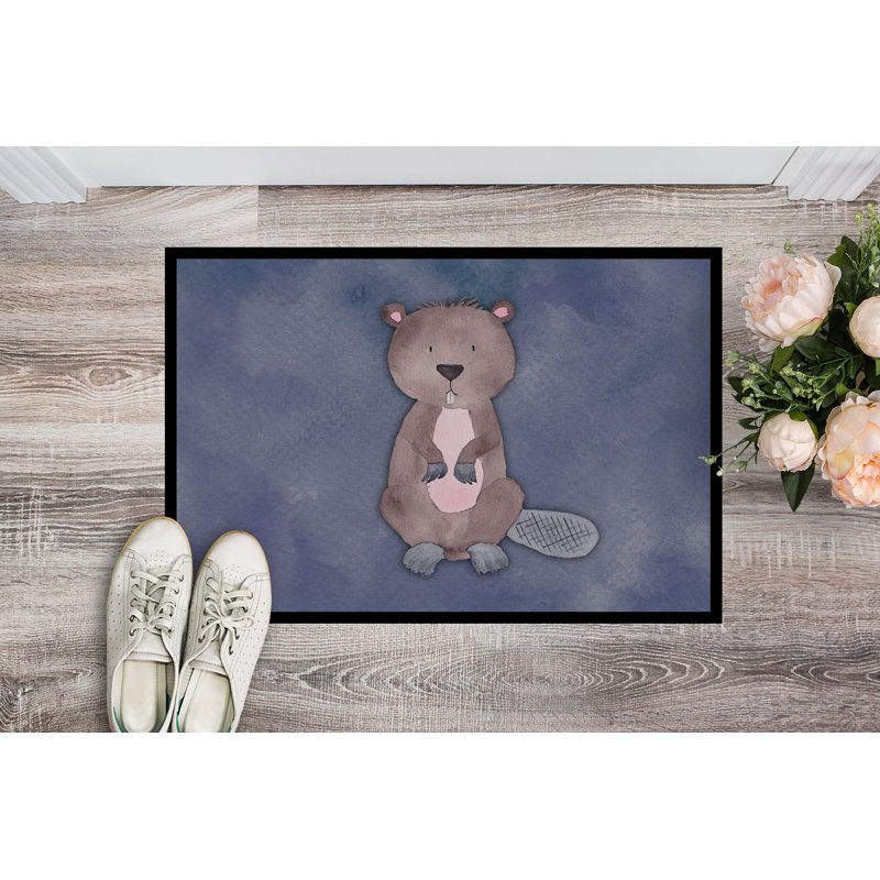 Non-Slip Outdoor Doormat, Rectangle 18" x 27"