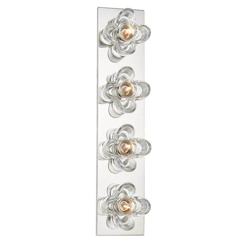 Shea 4 Light Bath and Vanity, Polished Nickel