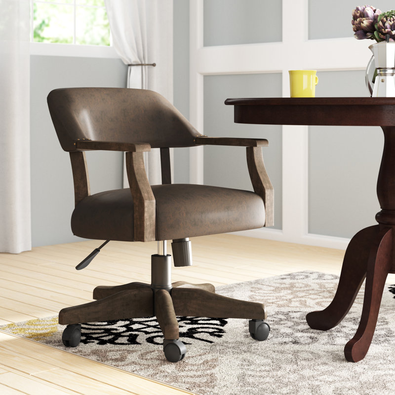 Chaise de salle à manger rembourrée Keamber Captains