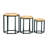 He X Agan Set Of 3 End Table