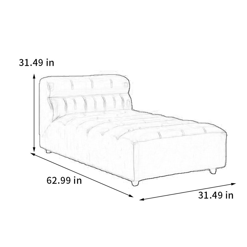 Élégante chaise tendance en pin, Brun jaunâtre