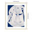 «Paper Sculpture Abstract» par Little Dean, reproduction d'art encadrée sur bois-100477745-100477748