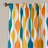Lush Decor Mid Century Geo Room Darkening Curtain Panels Pair Drapes (Set of 2)