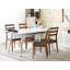 Boulevardier Extendable Metal Base Dining Table
