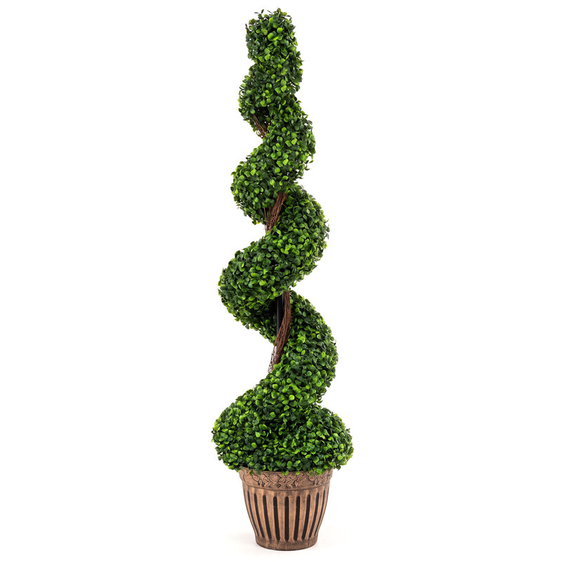 Topiaire de buis artificiel en pot 47 po