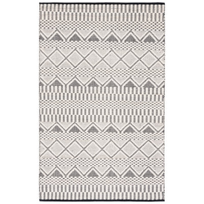 Serna Natura Hand Woven Wool Geometric Rug