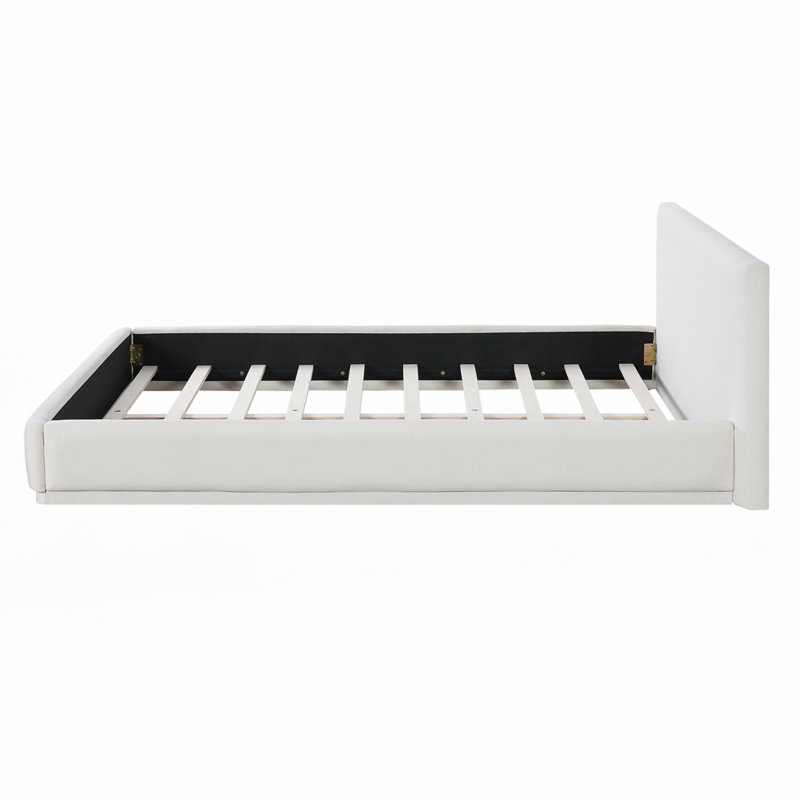 Upholstered Ground Bed, Queen