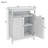 Bathroom Storage Cabinet with Doors