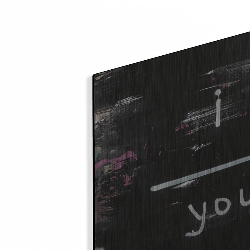Art mural luxueux en métal «Utilisez vos mots» par Kent Youngstrom, 12 po x 12 po, H 12 po x l 12 po