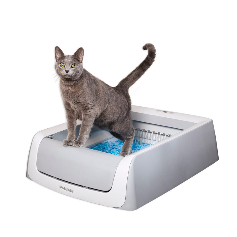 Bac à litière autonettoyante PetSafe® ScoopFree®, Bleu / blanc