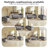 Velvet Chesterfield sofa with round pillows-1871219929