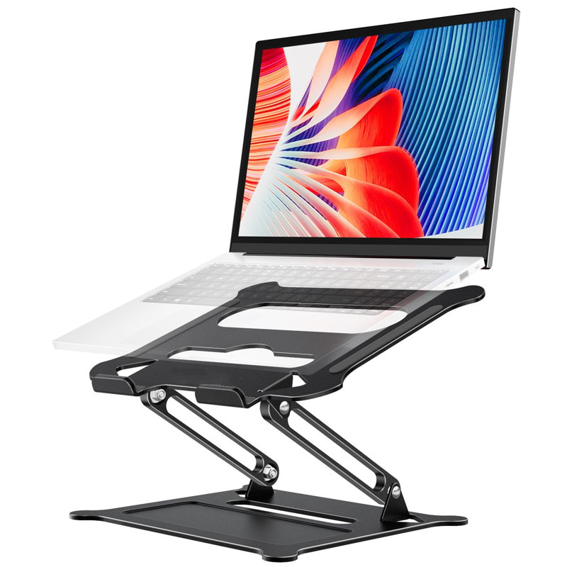 Metal Monitor Stand, Silver