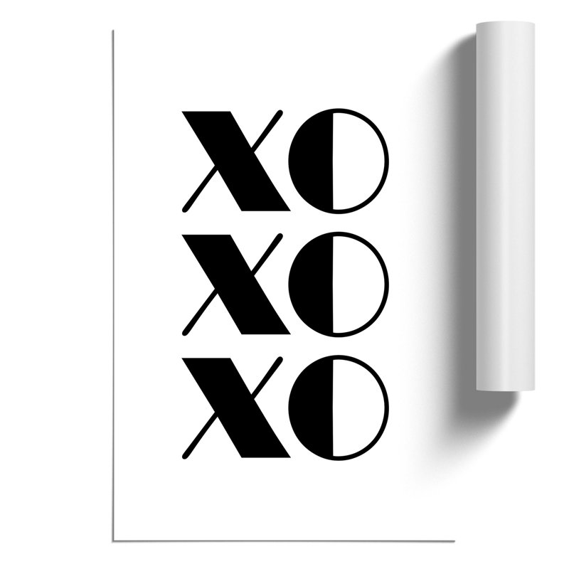 Kiss Hug - Frameless Print, 59cm H x 42cm W x 0.1cm D