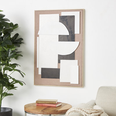 Hamzeh encadré sur bois minimaliste