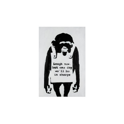 Acrylbild Banksy's Laugh Now