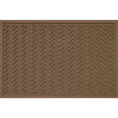 Waterhog 39 x 24 Outdoor Doormat Matterly Color: Dark Brown