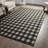 Berenguela Washable Gingham Indoor / Outdoor Rug-1562886309
