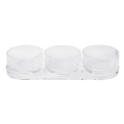 Stelton Pilastro Glass Platter
