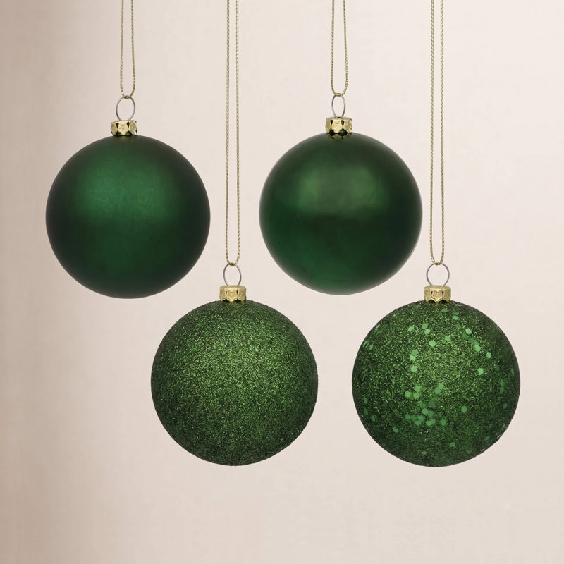 Shatterproof Bauble, 2.75", Emerald