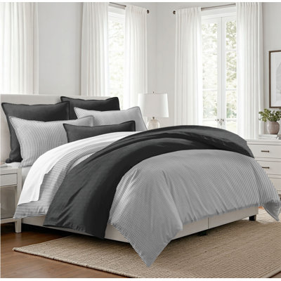 Ensemble de housse de couette en coton 6 pièces Cedar Lane
