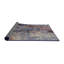 Tapis bleu / brun clair / noir Brook-1927678286