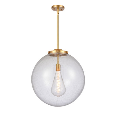 Luminaire suspendu sphère 1 lumière Frederick