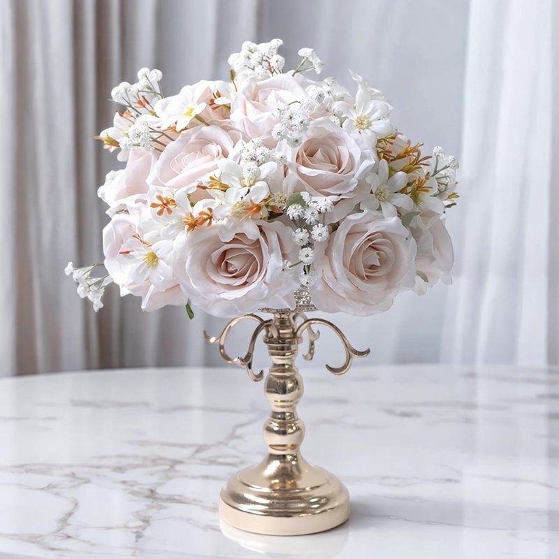 Décoration de fleurs artificielles simulées