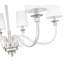 Lustre 6 lumières Adiyah en nickel brossé-108978589