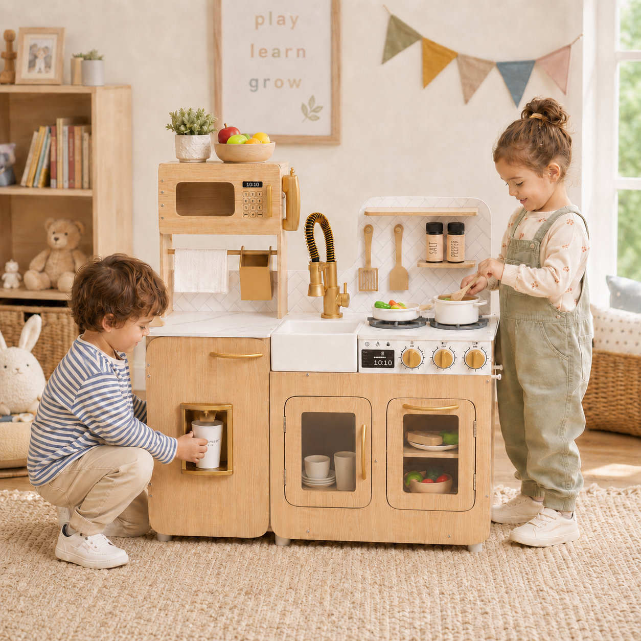 Teamson Kids Little Chef Cyprus Play Kitchen