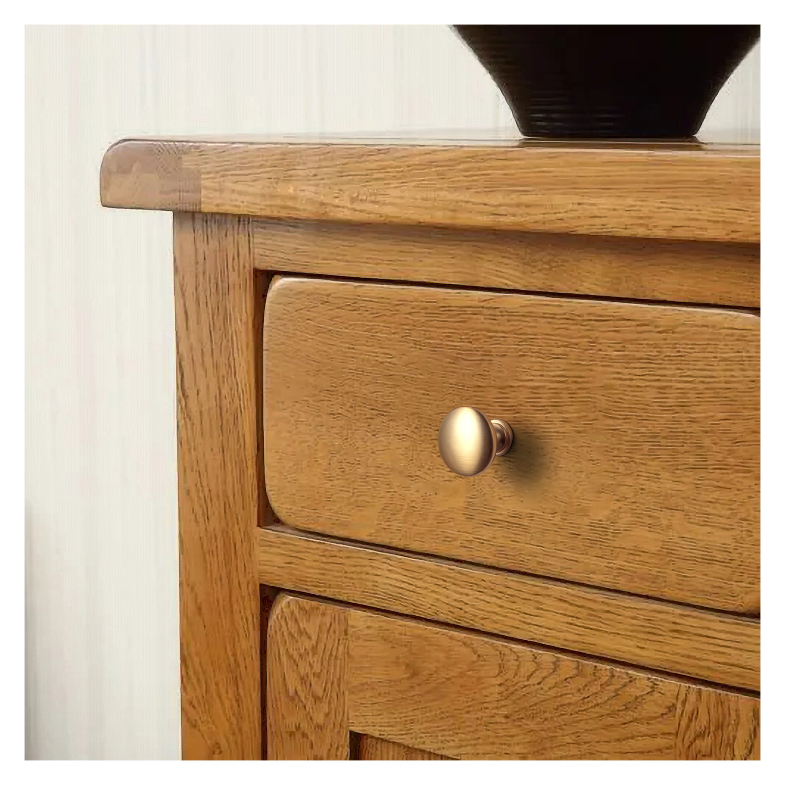 1.18" Mushroom Knob, Champagne Bronze