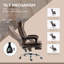 Fauteuil inclinable pivotant rembourré Mevlida