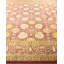 Tapis unique noué à la main Silikou - mauve, 8 pi 1 po x 10 pi 1 po