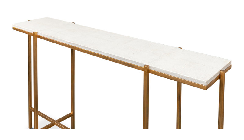 Shagreen 60'' W Console Table