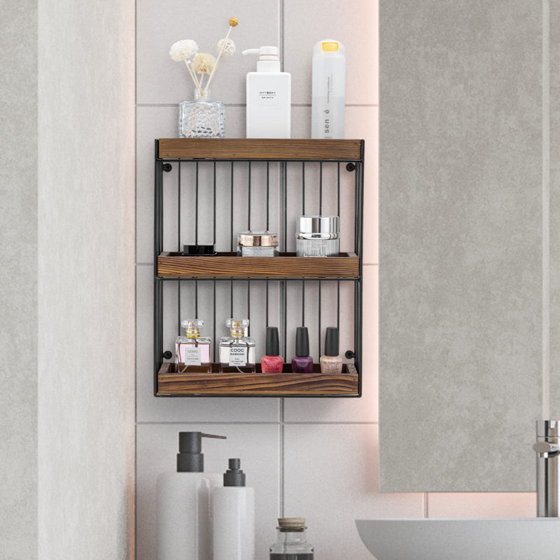 Wall Wood Spice Rack