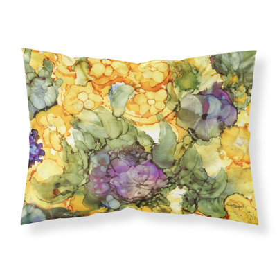 Microfiber Floral Pillowcase