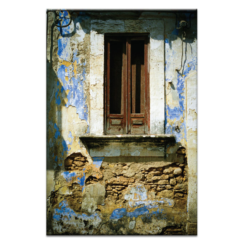 Doors Of Italy - Piccola Finestra by Joe Vittorio - Wrapped Canvas Print, 76 cm H x 51 cm W