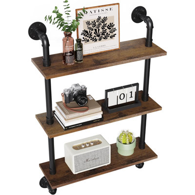 Industrial Floating Shelf