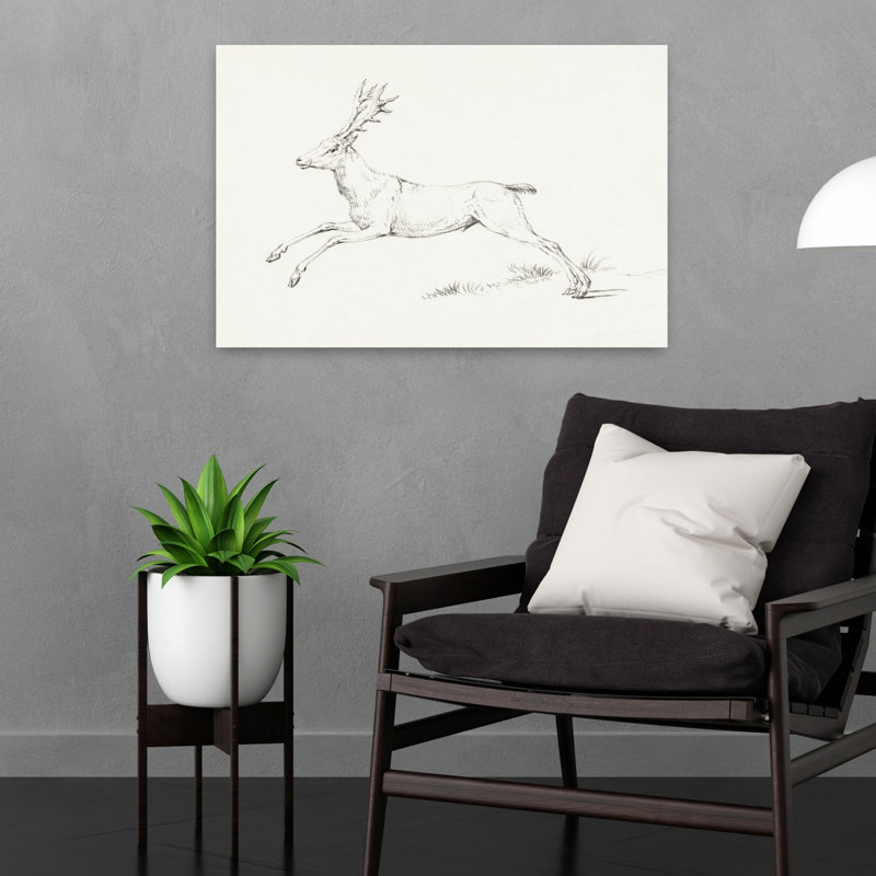 Art mural animal rétro classique rétro, H 16 po x l 24 po